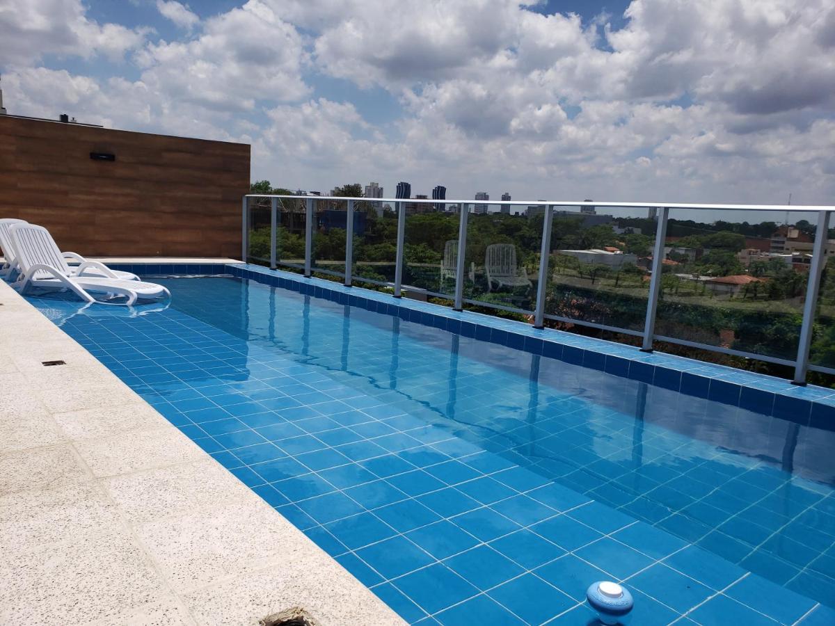 Start Villa Morra Rent Apartments أسونسيون المظهر الخارجي الصورة